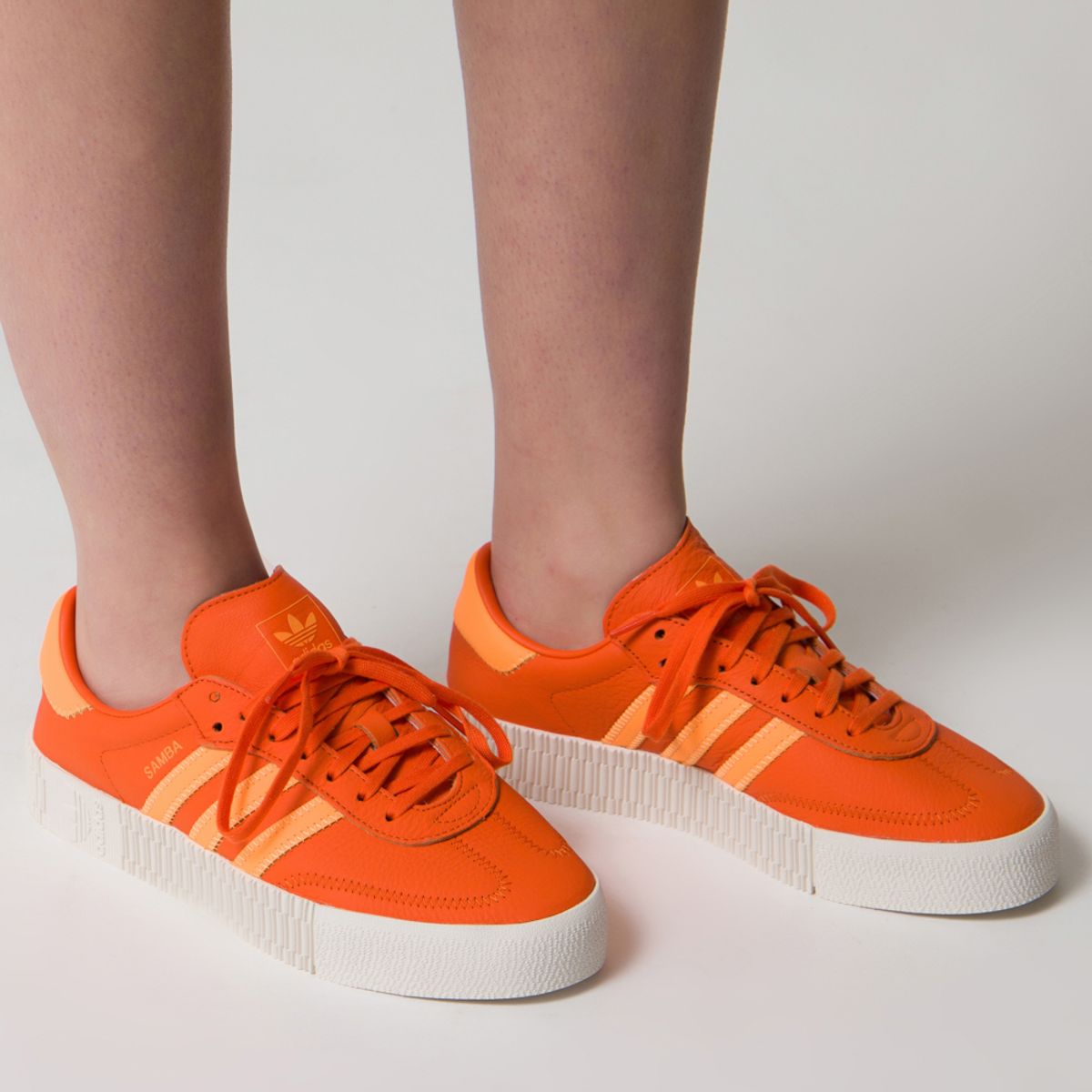 adidas samba laranja