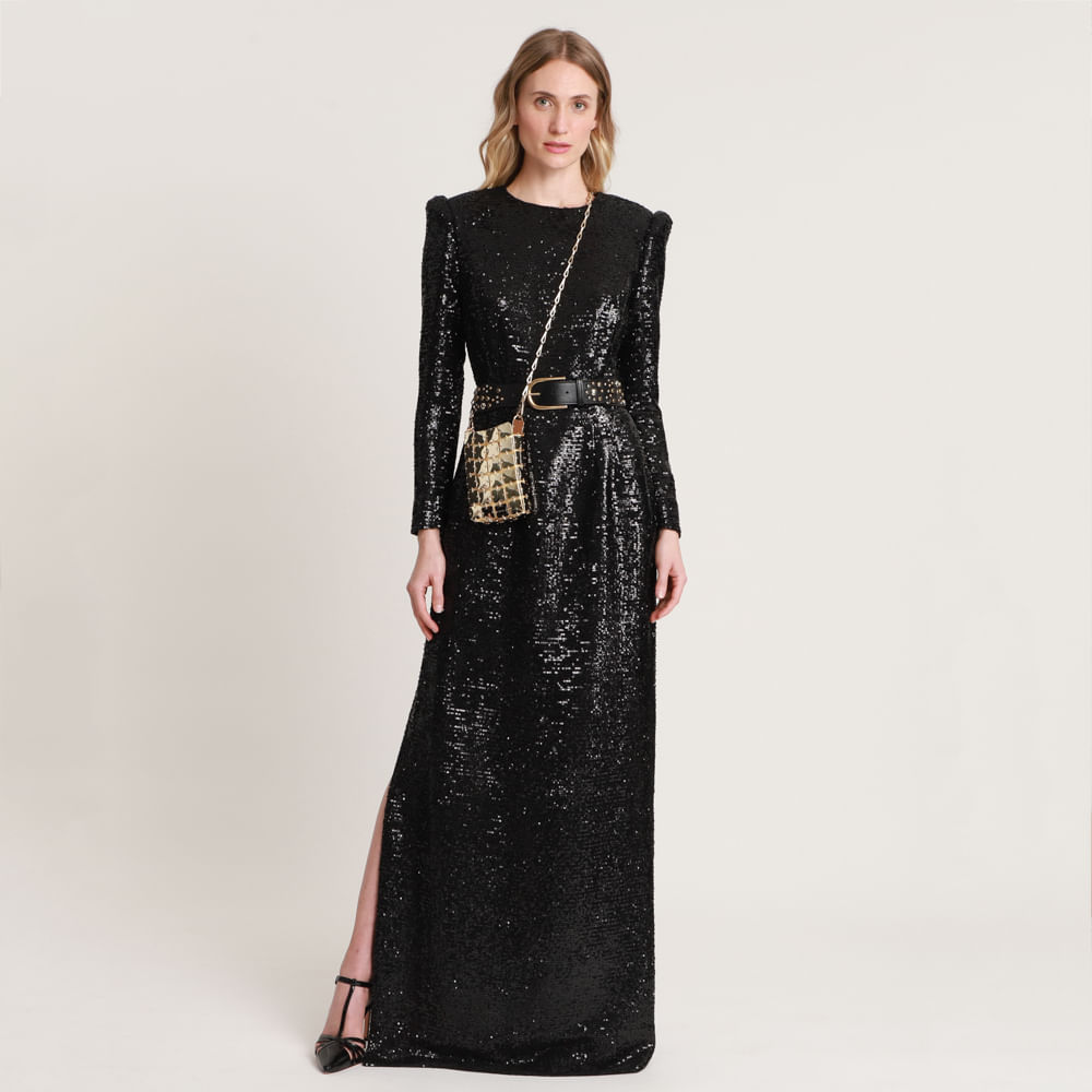 evening gown garment bolsa