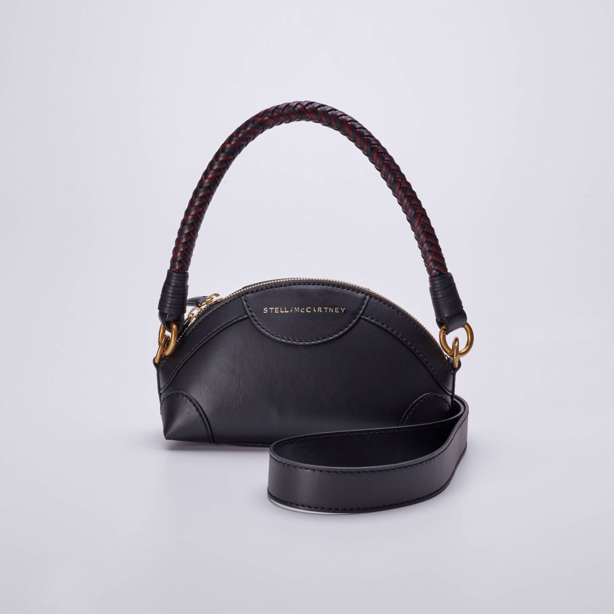 stella mccartney white round bolsa